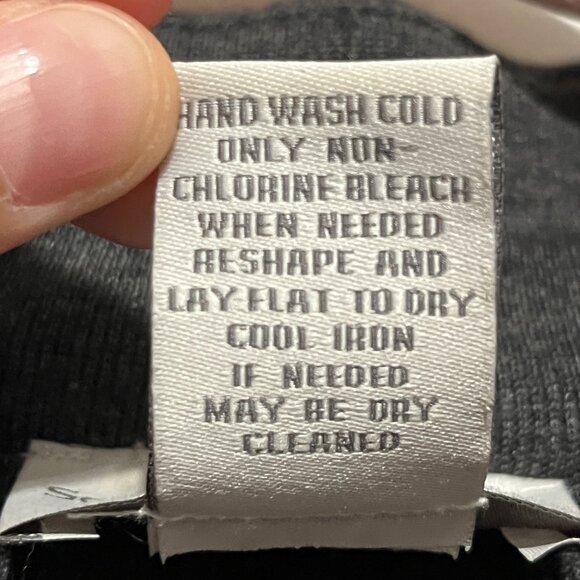 Soft Surroundings Womens Runway Tunic Wool Blend Sweater M Gray Lagenlook Artsy - Picture 6 of 7